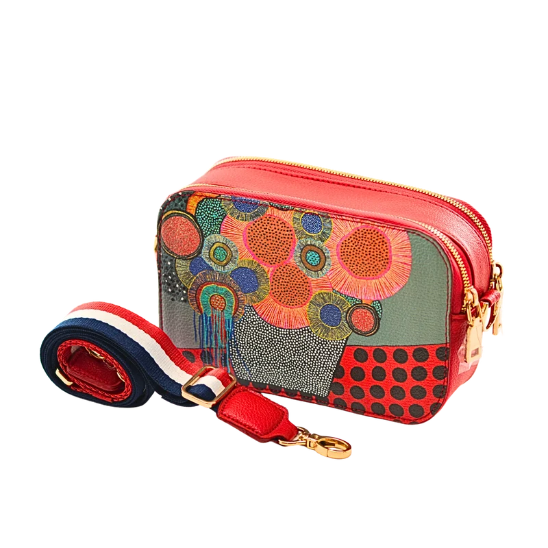 Crossbody Bag – Red Poolak