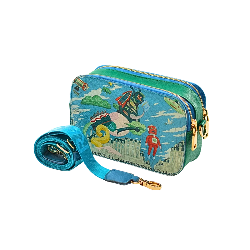 Crossbody Bag – Green Faza