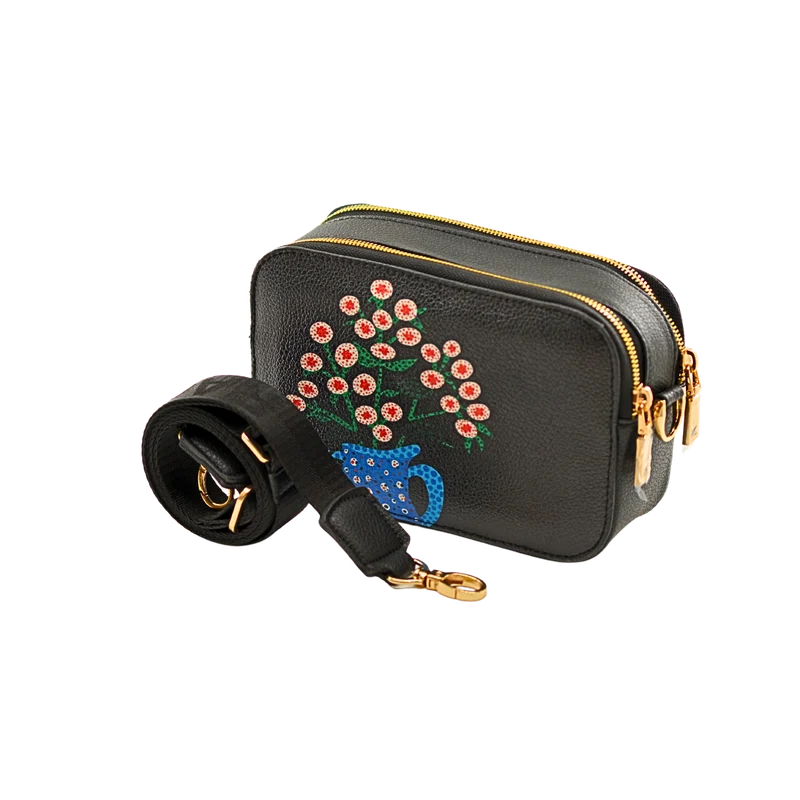 Crossbody Bag – Black Goldan