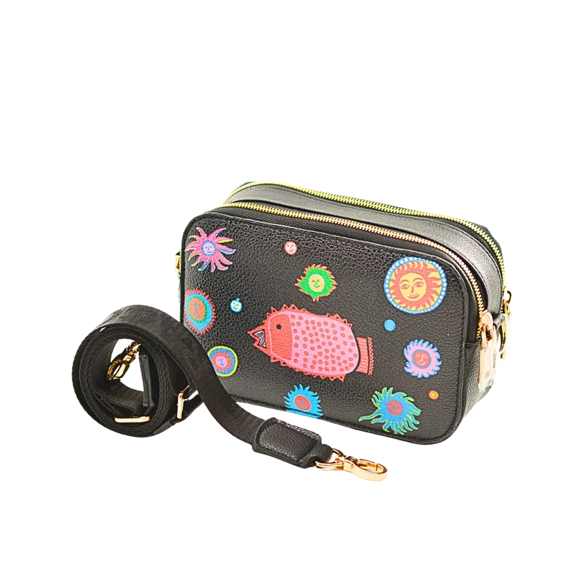 Crossbody Bag – Black Mahi