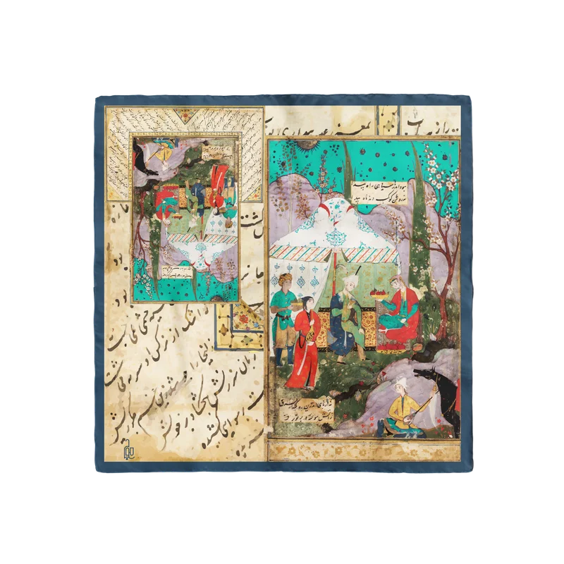 مینی اسکارف خسرو و شیرین