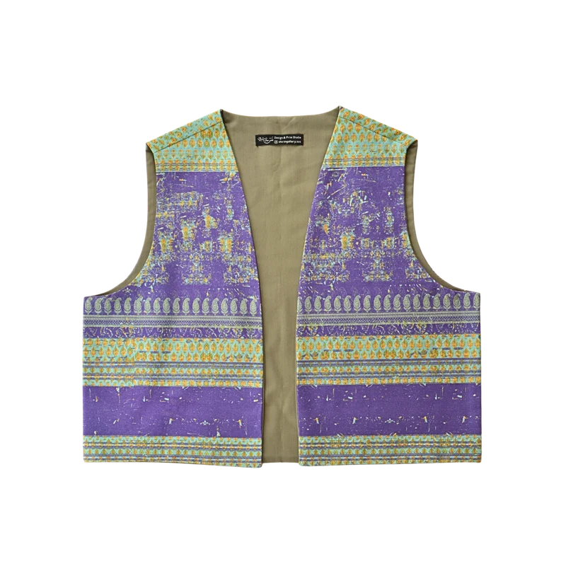 Vest – Termeh Purple