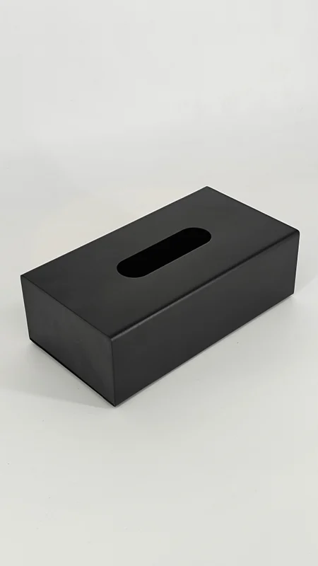 جعبه دستمال کاغذی مشکی